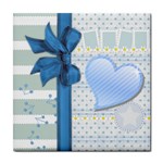 Baby Blue Tile Coaster