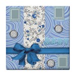 Baby Blue Tile Coaster