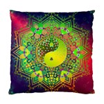 Geometric Ying Yang 001 Cushion Case (Two Sides)