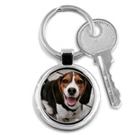 Beagle Key Chain (Round)