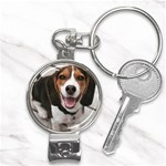 Beagle Nail Clippers Key Chain