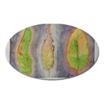 Standing leaves Watercolor 11 x 15 Magnet (Oval)