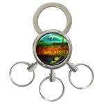 Boat 3-Ring Key Chain