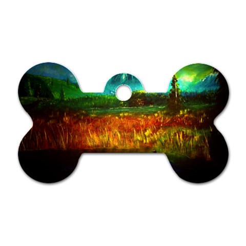 Boat Dog Tag Bone (One Side) from ArtsNow.com Front