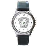 Keystone Round Metal Watch