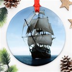 BattleShip Ornament (Round)