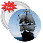 BattleShip 3  Button (10 pack)