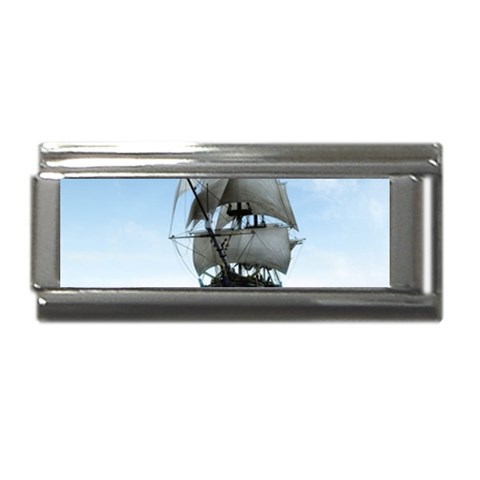 BattleShip Superlink Italian Charm (9mm) from ArtsNow.com Front