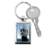 BattleShip Key Chain (Rectangle)