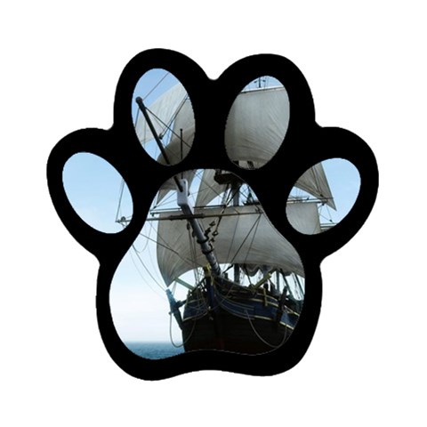 BattleShip Magnet (Paw Print) from ArtsNow.com Front