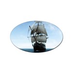 BattleShip Sticker Oval (10 pack)