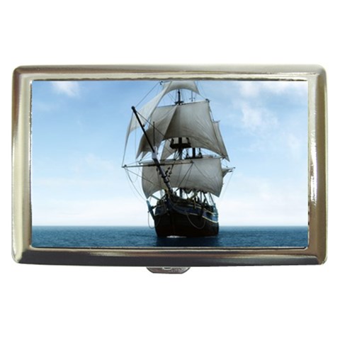 BattleShip Cigarette Money Case from ArtsNow.com Front