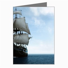 BattleShip Greeting Card from ArtsNow.com Left