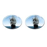 BattleShip Cufflinks (Oval)