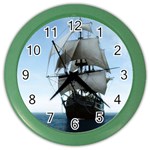 BattleShip Color Wall Clock