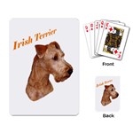 Irish Terrier Playing Cards Single Design