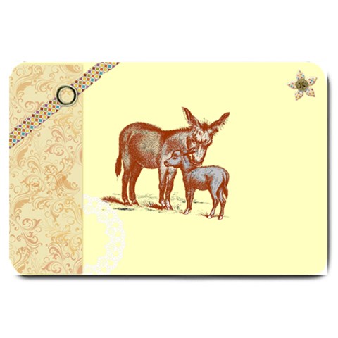 Donkey 9 Large Doormat from ArtsNow.com 30 x20  Door Mat