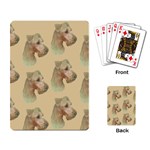 Irish_Terrier Playing Cards Single Design