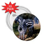Zebras 2.25  Button (10 pack)