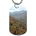 Mountain Scenery Dog Tag (One Side)