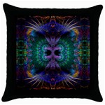 SQUARE-BLANKS-102 Throw Pillow Case (Black)