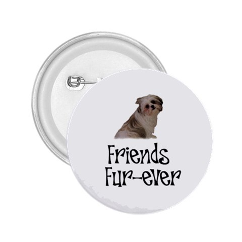 Shih Tzu friends 2.25  Button from ArtsNow.com Front