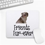 Shih Tzu friends Large Mousepad