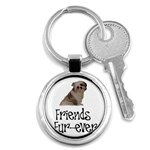 Shih Tzu friends Key Chain (Round)