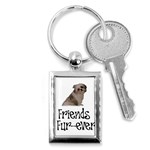 Shih Tzu friends Key Chain (Rectangle)