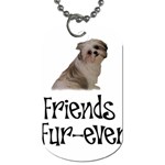 Shih Tzu friends Dog Tag (One Side)