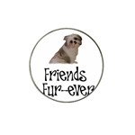 Shih Tzu friends Hat Clip Ball Marker