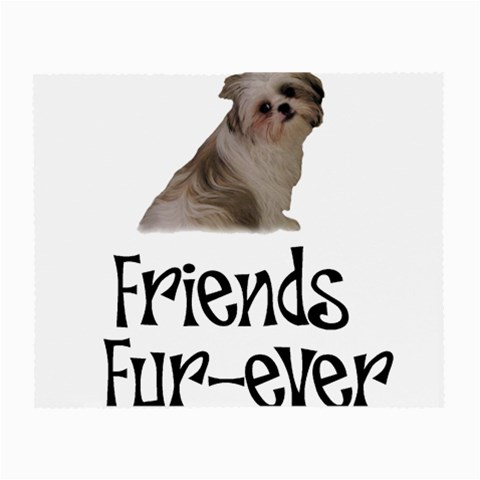 Shih Tzu friends Glasses Cloth (Small) from ArtsNow.com Front