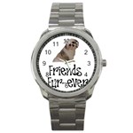 Shih Tzu friends Sport Metal Watch