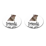 Shih Tzu friends Cufflinks (Oval)