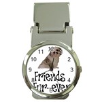 Shih Tzu friends Money Clip Watch
