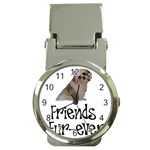 Shih Tzu friends Money Clip Watch