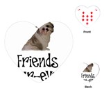 Shih Tzu friends Playing Cards (Heart)