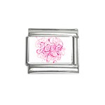 White Love Italian Charm (9mm)