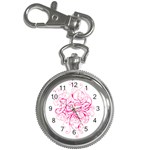 White Love Key Chain Watch