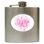 White Love Hip Flask (6 oz)