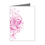 White Love Mini Greeting Card