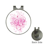 White Love Golf Ball Marker Hat Clip