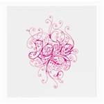 White Love Glasses Cloth (Medium)