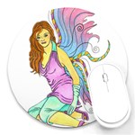 Jewel Round Mousepad