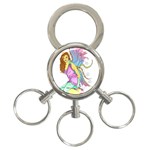 Jewel 3-Ring Key Chain