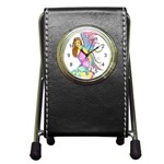 Jewel Pen Holder Desk Clock