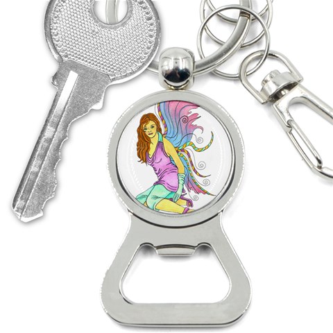 Jewel Bottle Opener Key Chain from ArtsNow.com Front