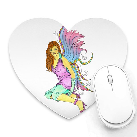 Jewel Mousepad (Heart) from ArtsNow.com Front
