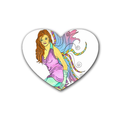 Jewel Heart Coaster (4 pack) from ArtsNow.com Front