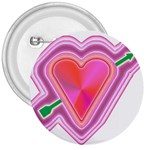 Be My Valentine 3  Button